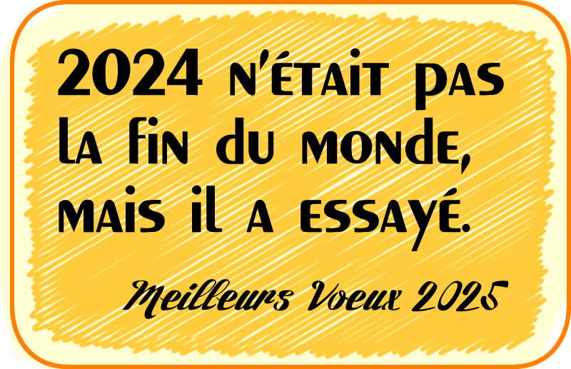 Image 2024 n'était pas la fin du monde